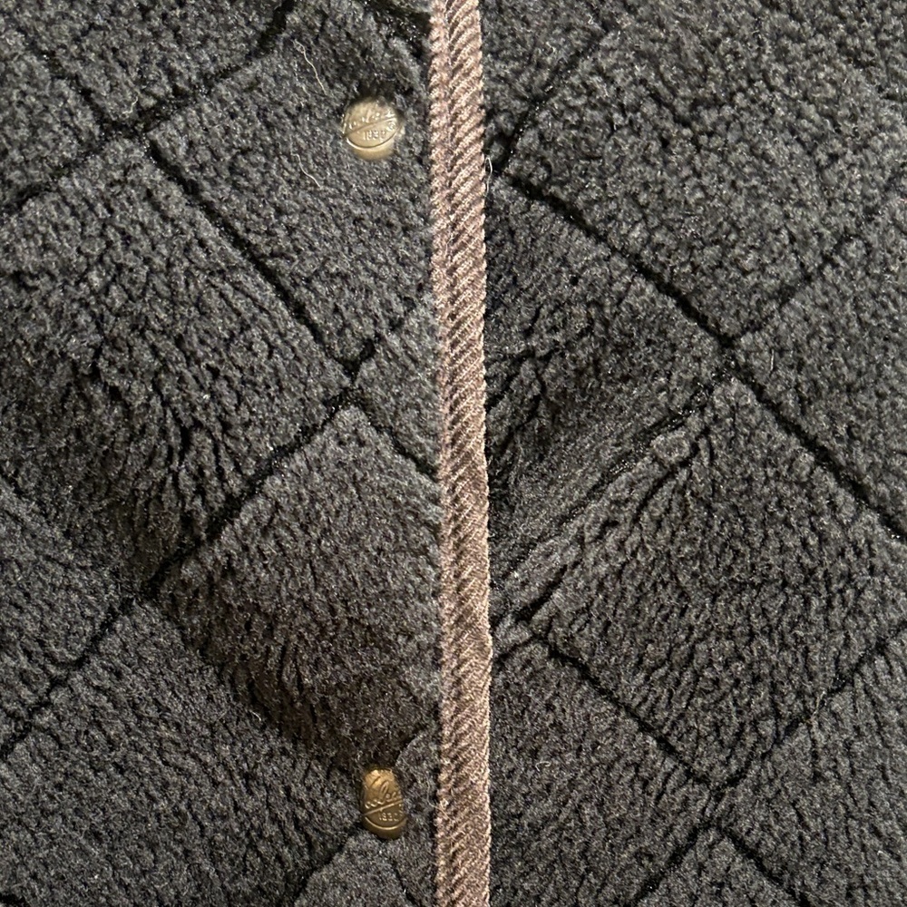 Woolrich Black Quilted Teddy Jacket - Picture 3 of 4